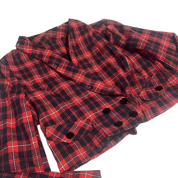 Plaid blazer style jacket - Picture 2 of 2